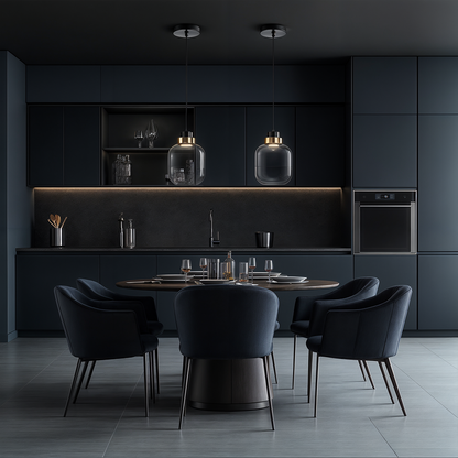RoyaleGlow Ashton Glass Pendant Lights for Retro Elegance