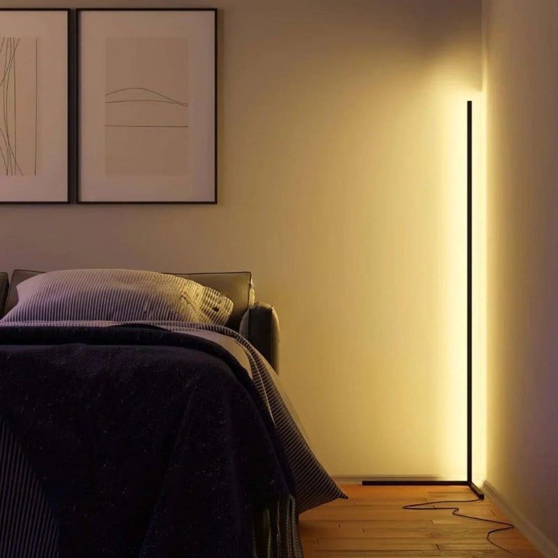 Aura Smart Corner Floor Lamp - Modern LED Ambient Lighting 5