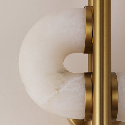 Aurelia Dual Disc Alabaster Sconce 5
