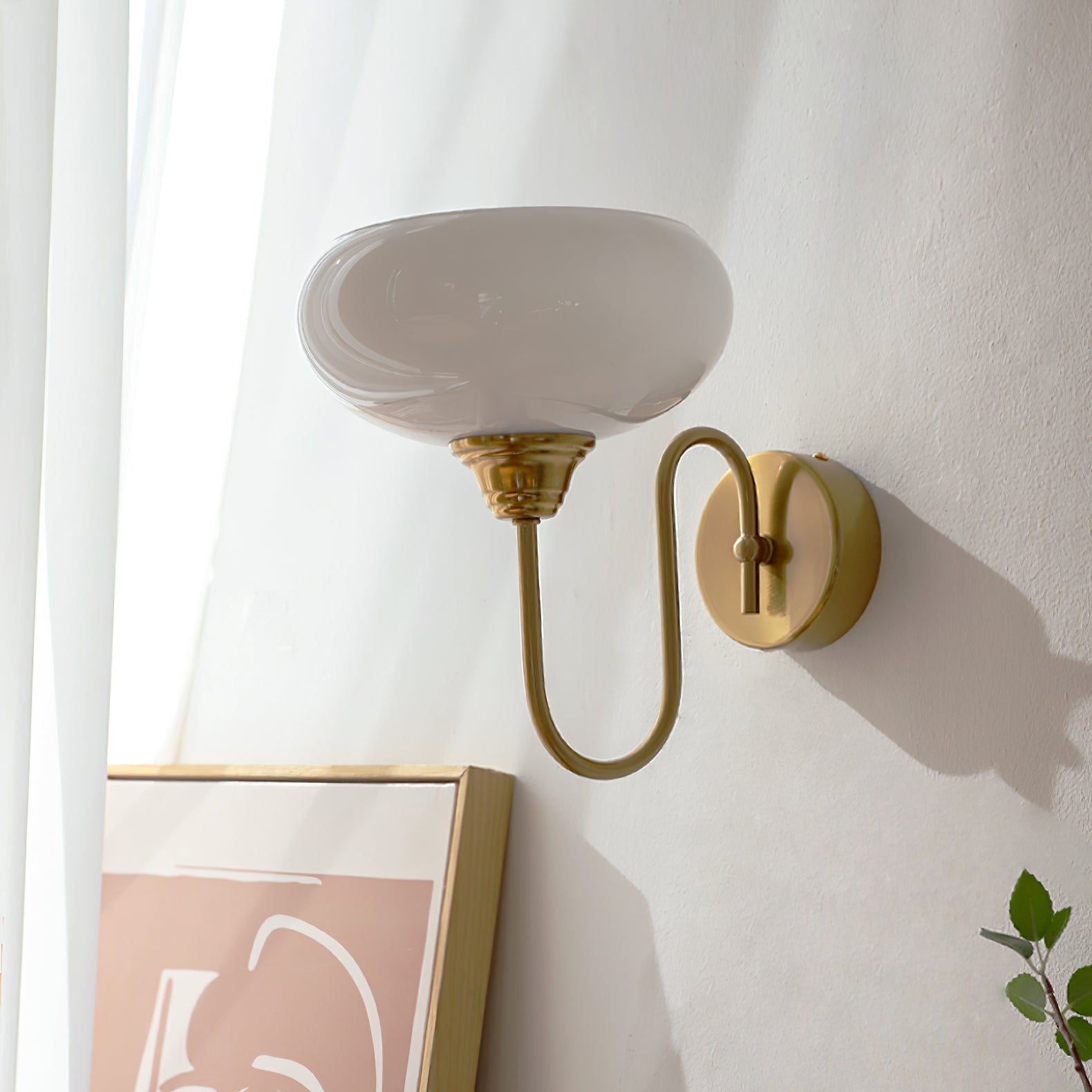 Aurore Brass Wall Sconce 3