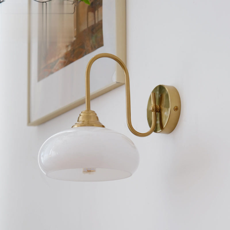 Aurore Brass Wall Sconce 9