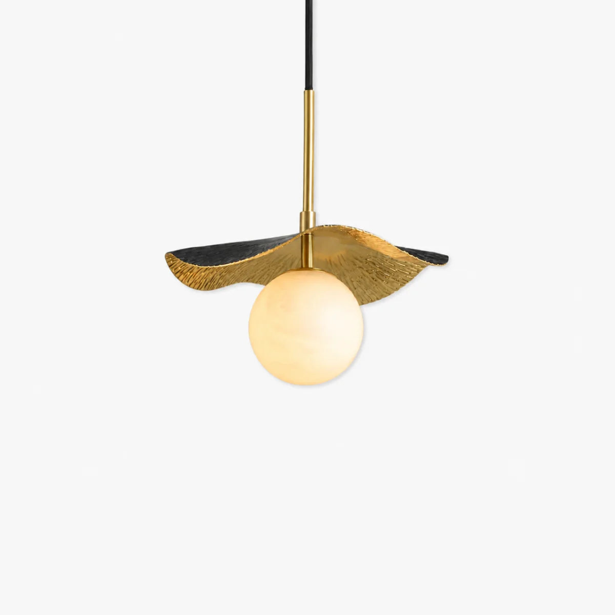 Avelune Leaf Alabaster Pendant Lamp 0