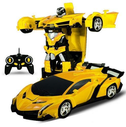 RoyaleGlow 2 in 1 Transformer Remote Control Car