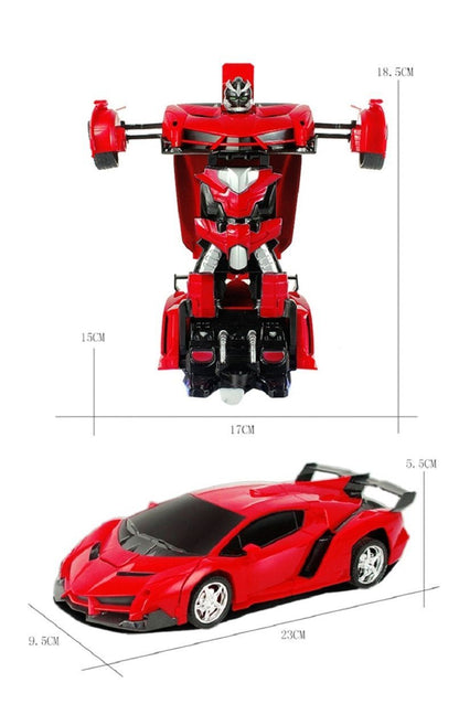RoyaleGlow 2 in 1 Transformer Remote Control Car