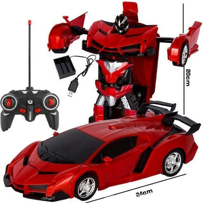 RoyaleGlow 2 in 1 Transformer Remote Control Car