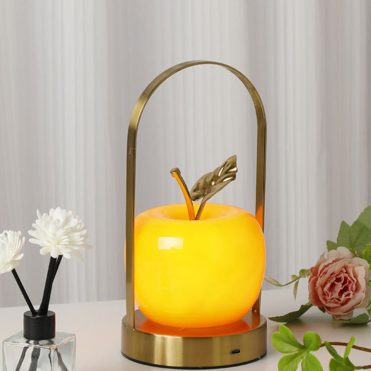 RoyaleGlow Apple LED Lamp with Soft Night Light Design