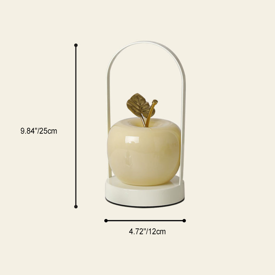 RoyaleGlow Apple LED Lamp with Soft Night Light Design