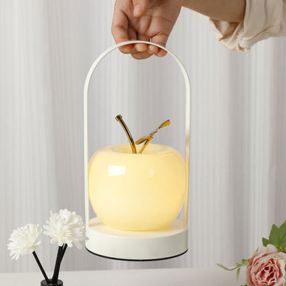 RoyaleGlow Apple LED Lamp with Soft Night Light Design