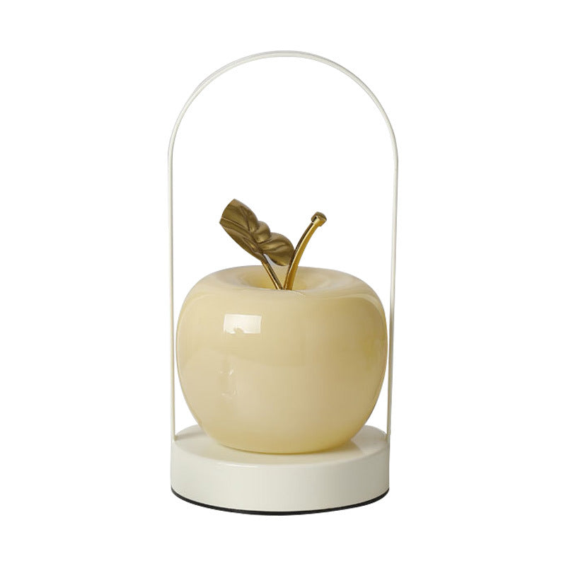 RoyaleGlow Apple LED Lamp with Soft Night Light Design