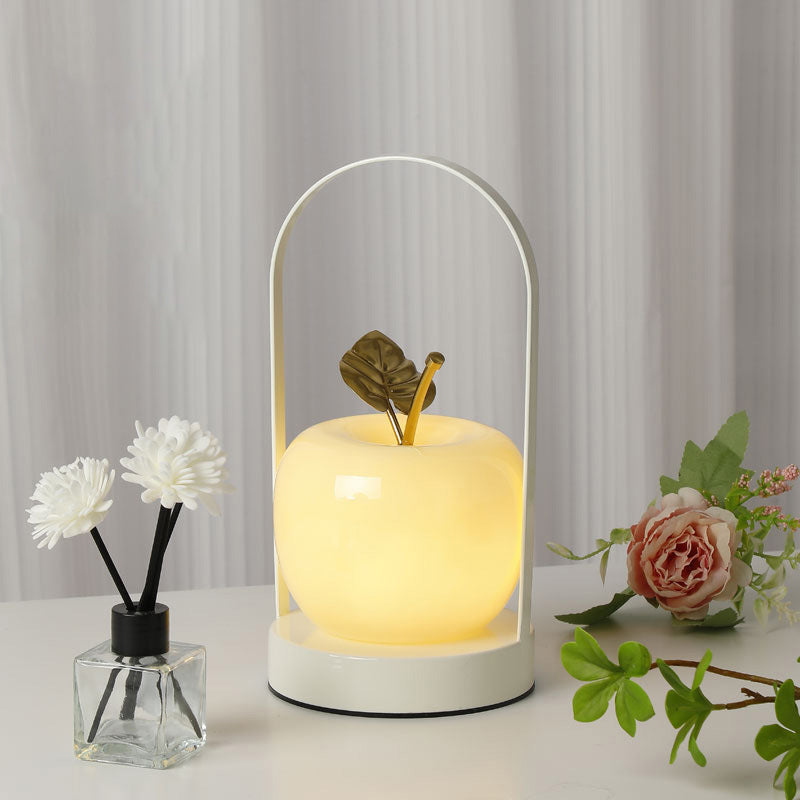 RoyaleGlow Apple LED Lamp with Soft Night Light Design