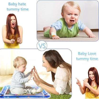 RoyaleGlow Baby Water Play Mat for Tummy Time Fun