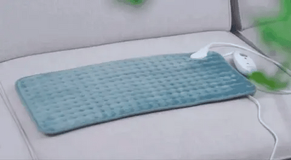 RoyaleGlow Massaging Heating Pad For Back Pain Relief