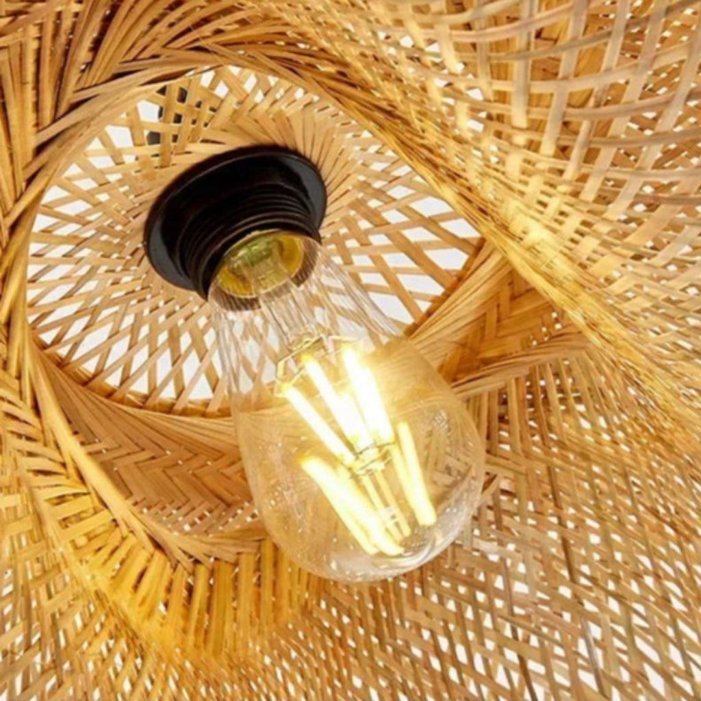Bali Handmade Rattan Pendant Light 5