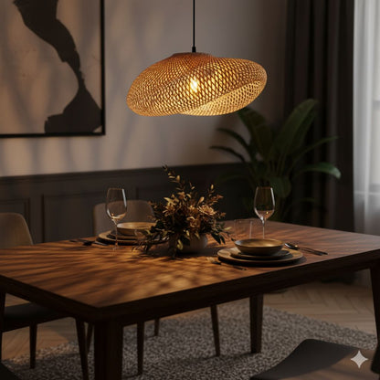 Bali Handmade Rattan Pendant Light 8