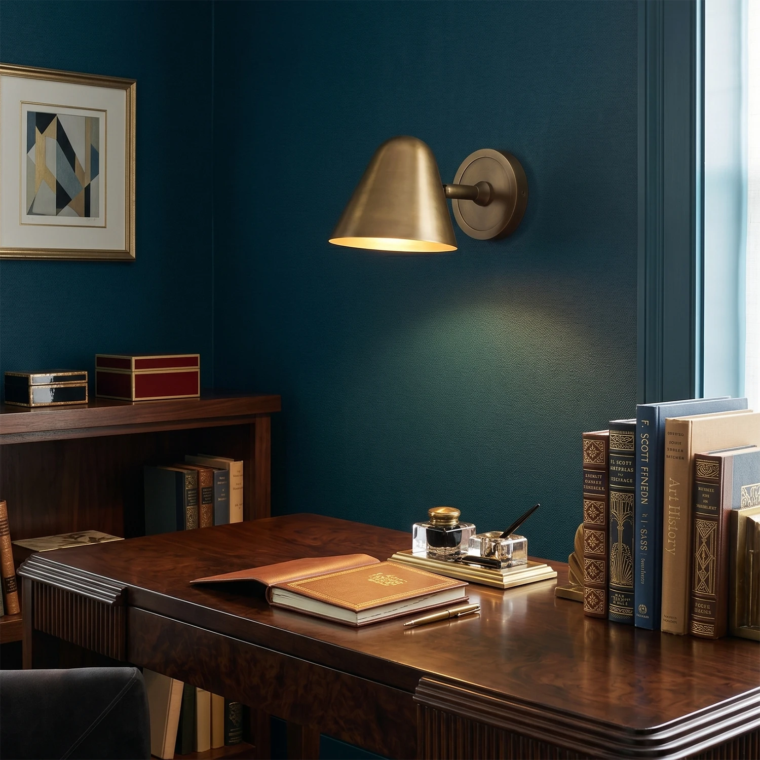 Ballstonn Brass Wall Light 6