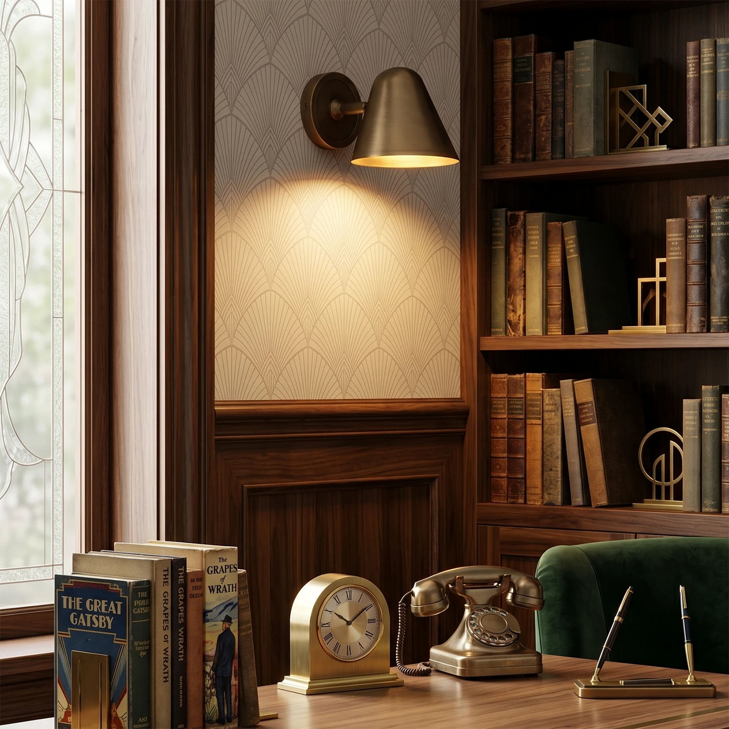 Ballstonn Brass Wall Light 8