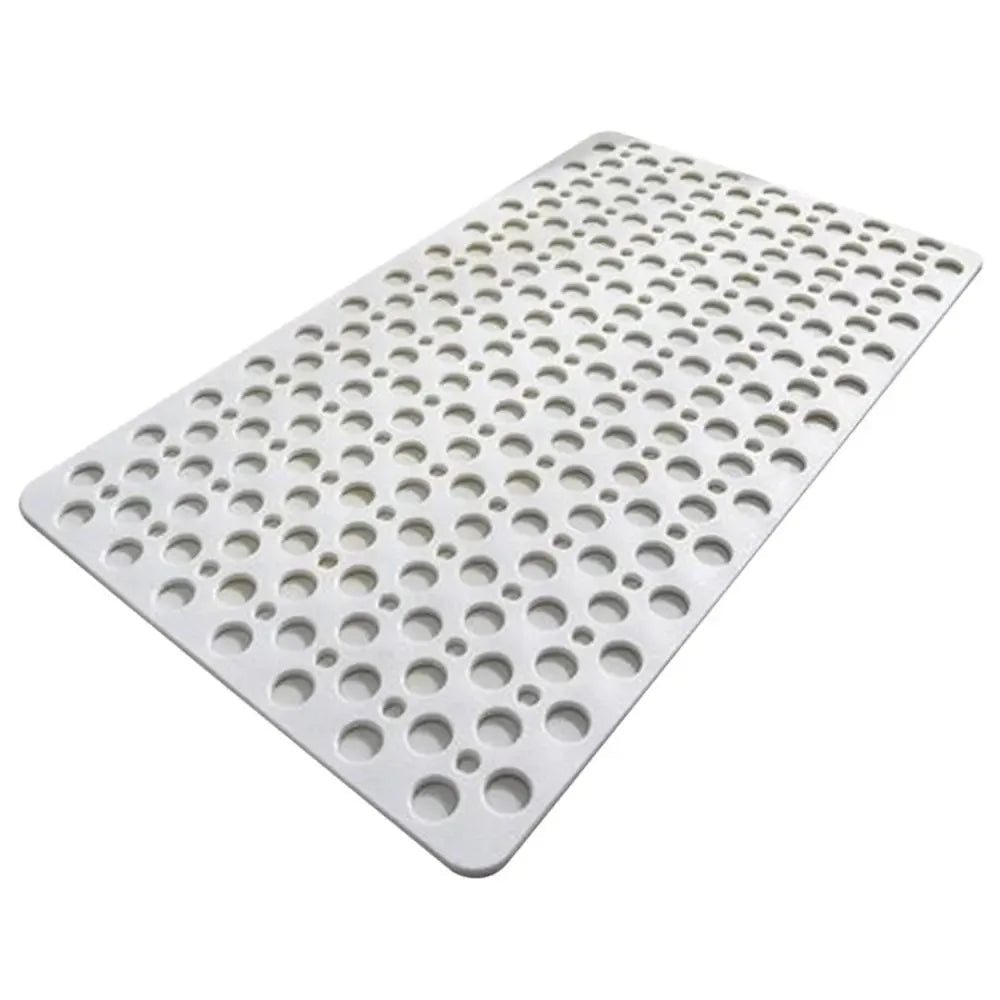 Bath Mat With Drain Holes Non Slip Bath Mat Easy Clean Bathtub Mat With Drain Holes And Suction Cups Bathroom Accessories 9