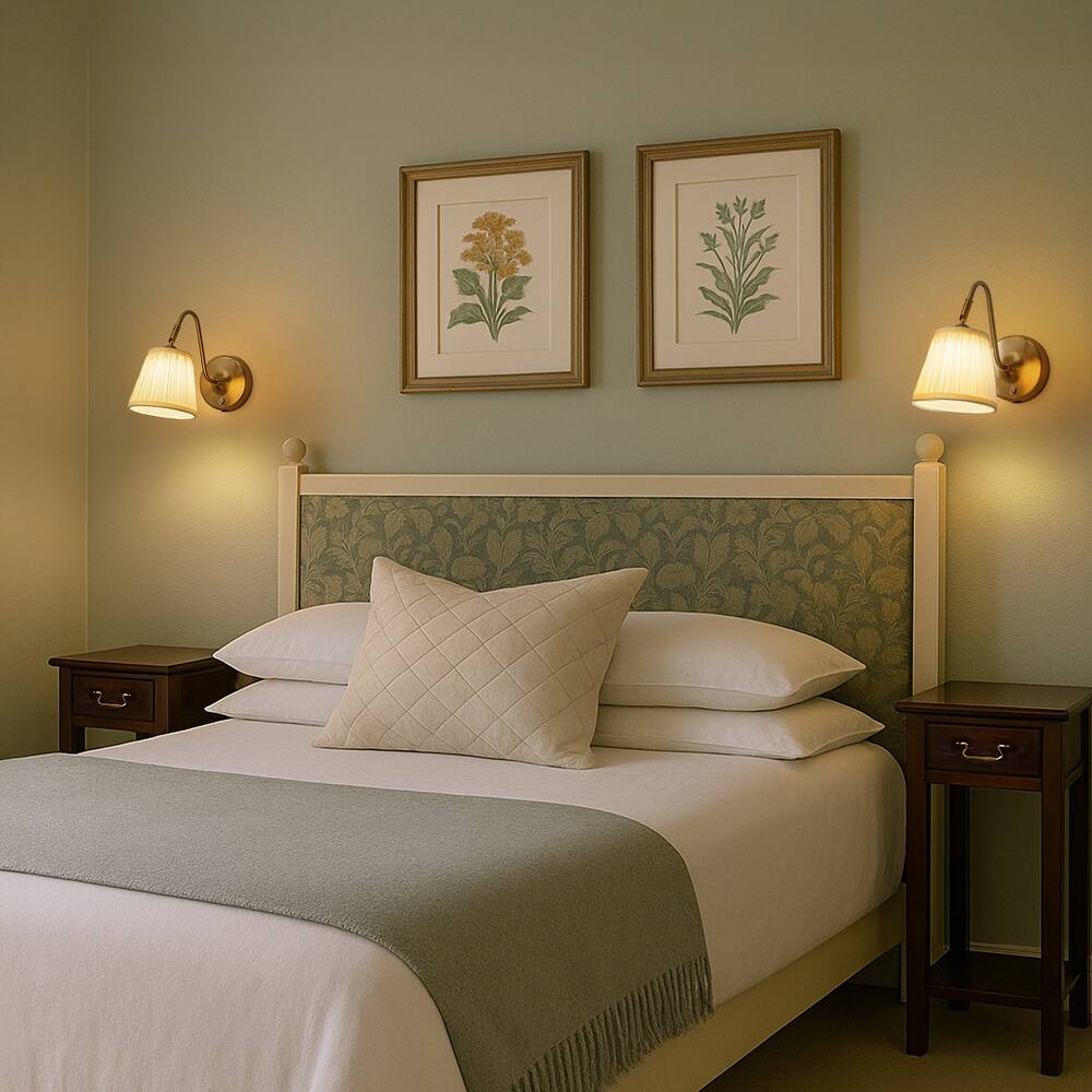 RoyaleGlow Rechargeable Battery Operated Wall Sconce with Dimmable LED & Swing Head