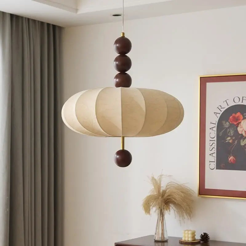Beaded Lantern Pendant Light 0