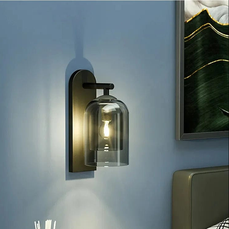 Belle Modern Glass Wall Light 5