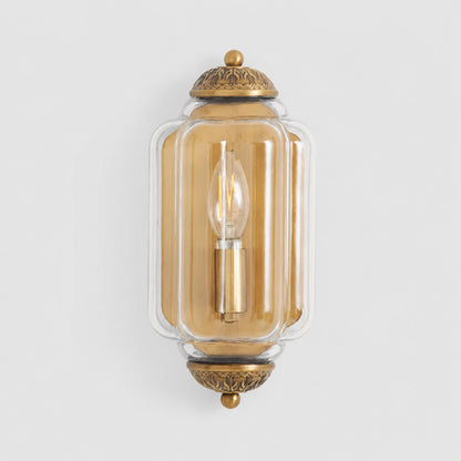 Bennet Vintage Scallop Milk Glass Flush Sconce Wall Light 10