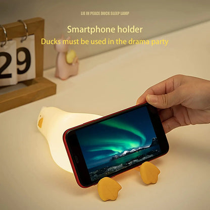 Benson Lying Flat Duck Night Light: A Cute &amp; Functional Companion - Default Title