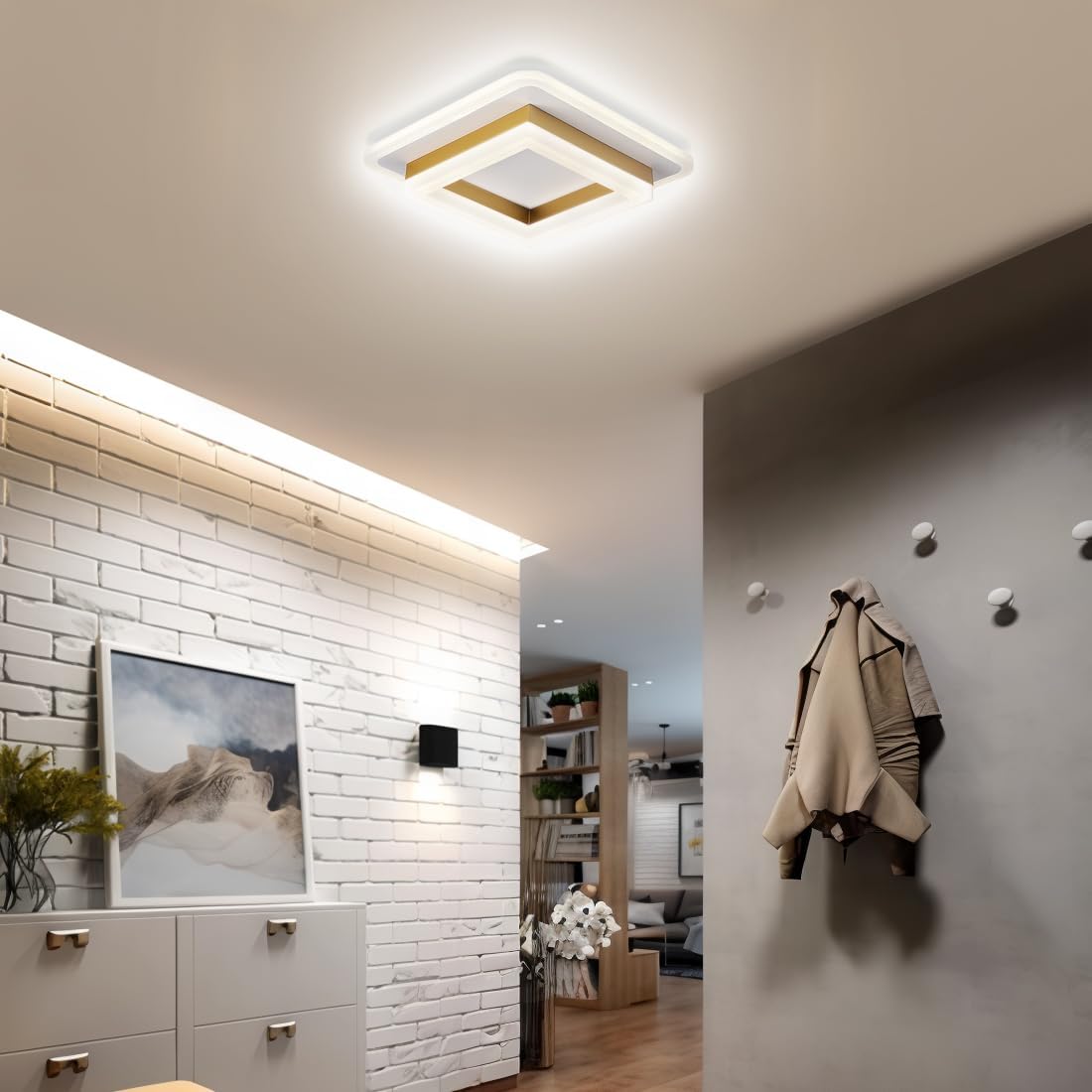 Bezel LED Flush Mount 6