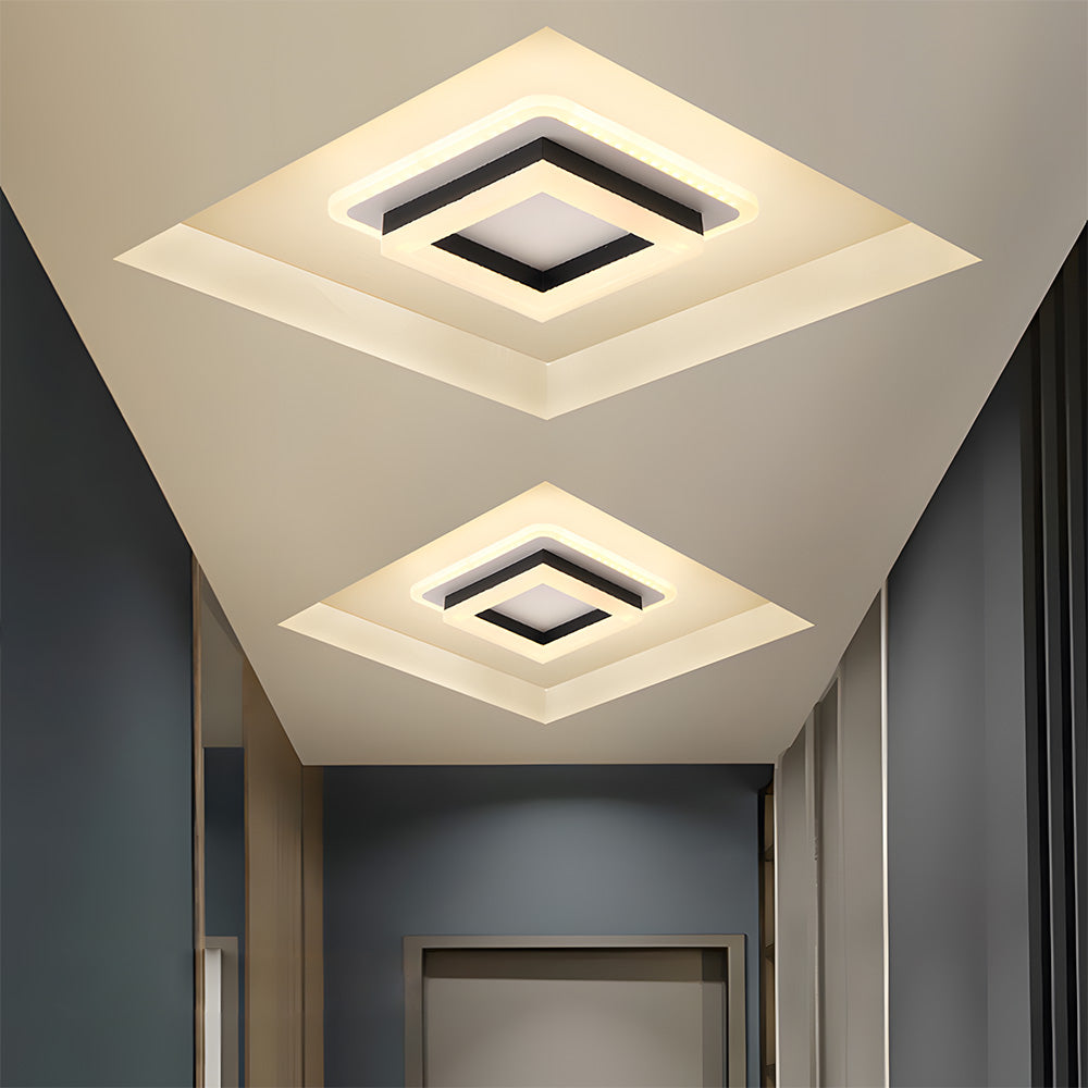 Bezel LED Flush Mount 8