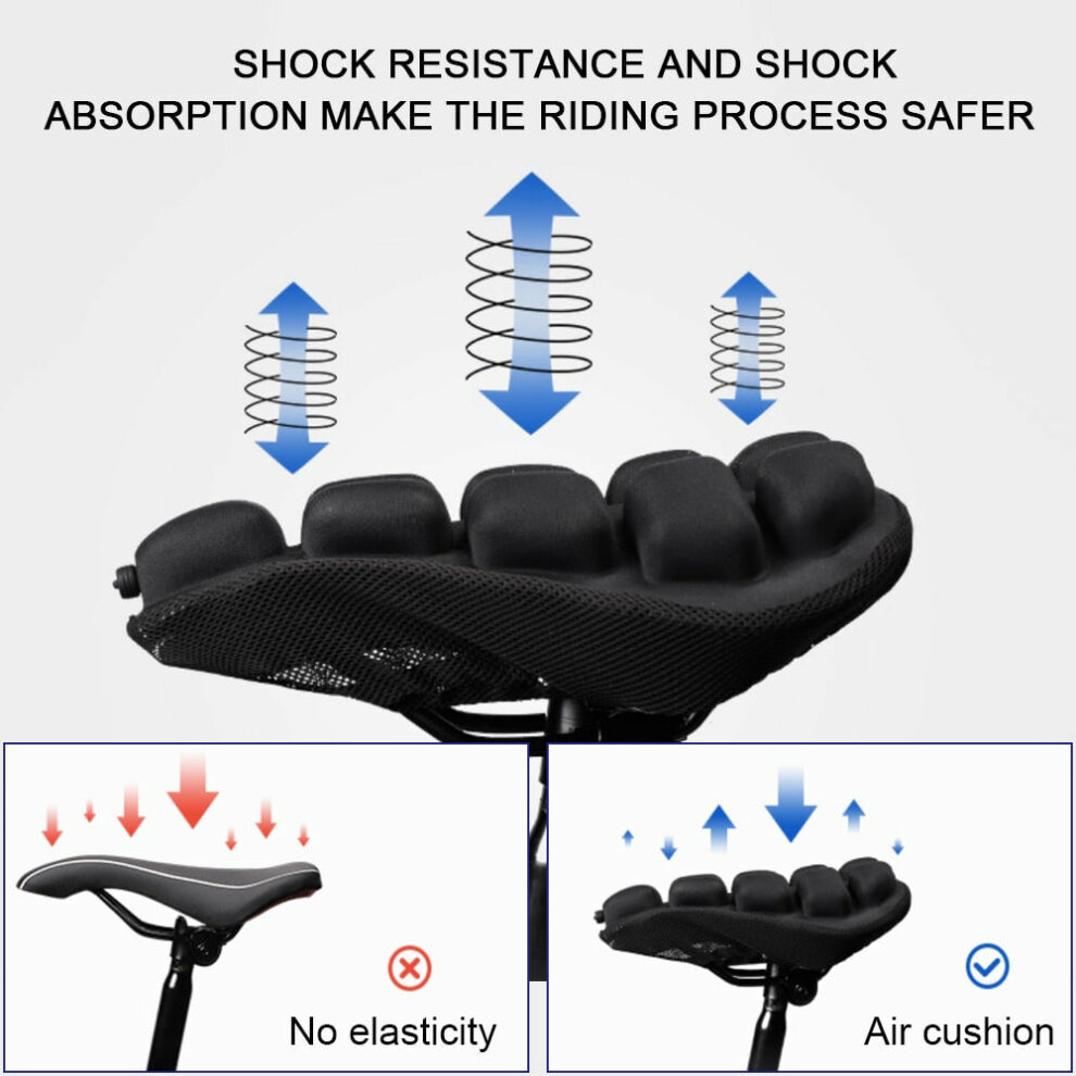 Luxora Bicycle Decompression Seat Cushion for Comfort