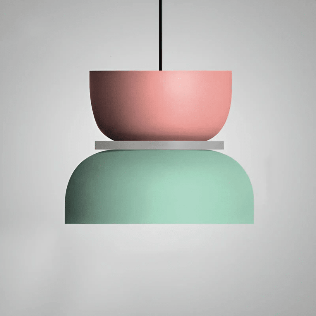 Bolania | Pendant Light - Colorful Macaron LED Design