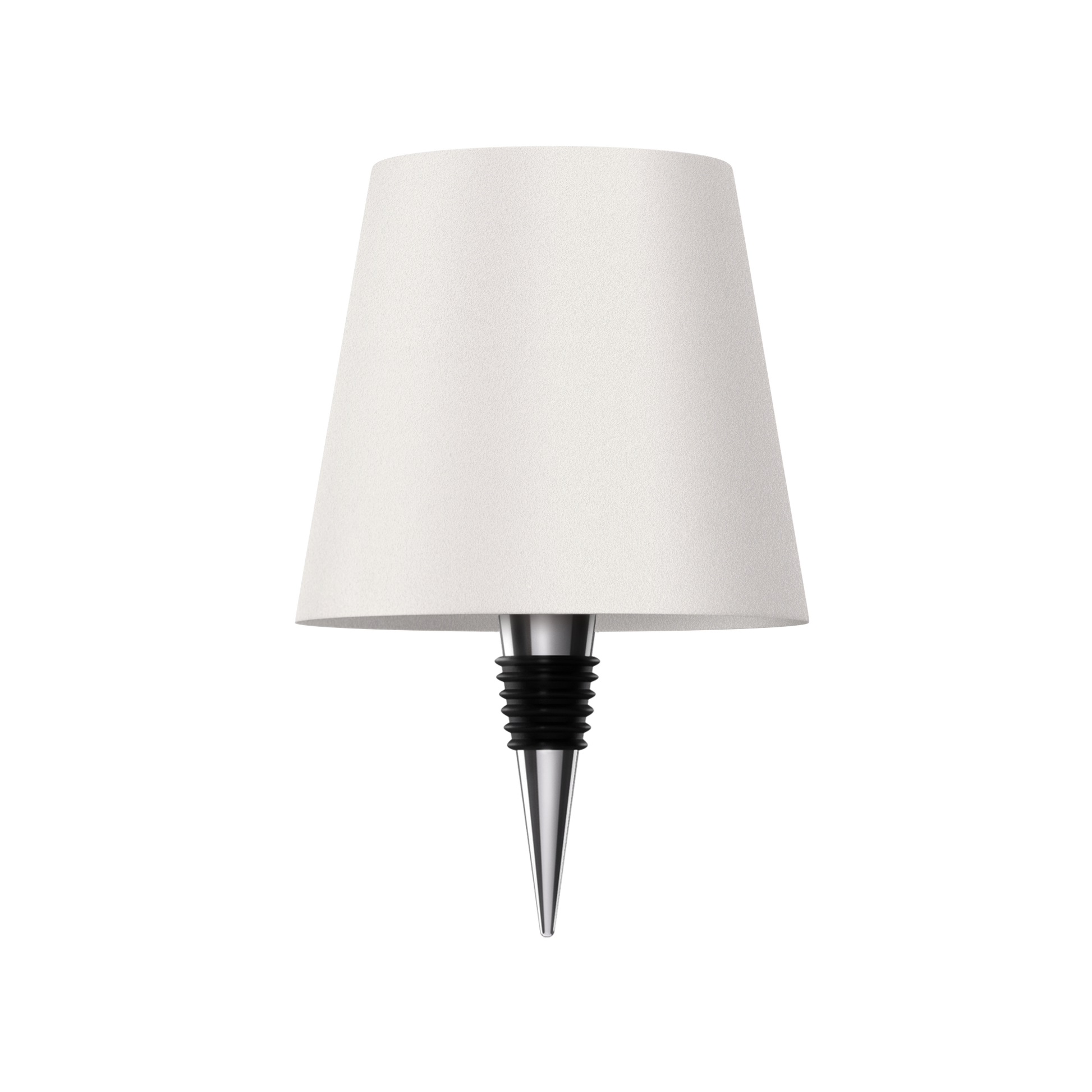 Wireless Bottle Lamp - Fits Any Bottle - White