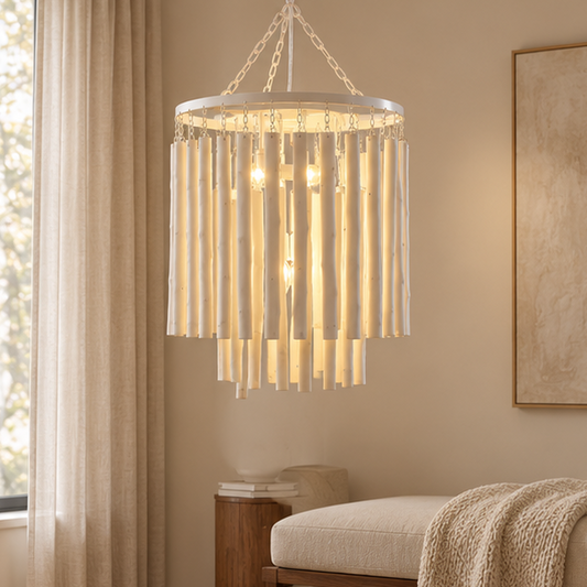 RoyaleGlow Modern Circular Hanging Chandelier Light Fixture