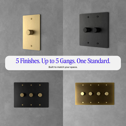 Brass Dimmer Switch 2