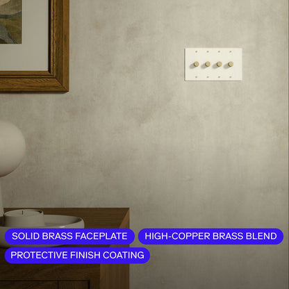 Brass Dimmer Switch 3