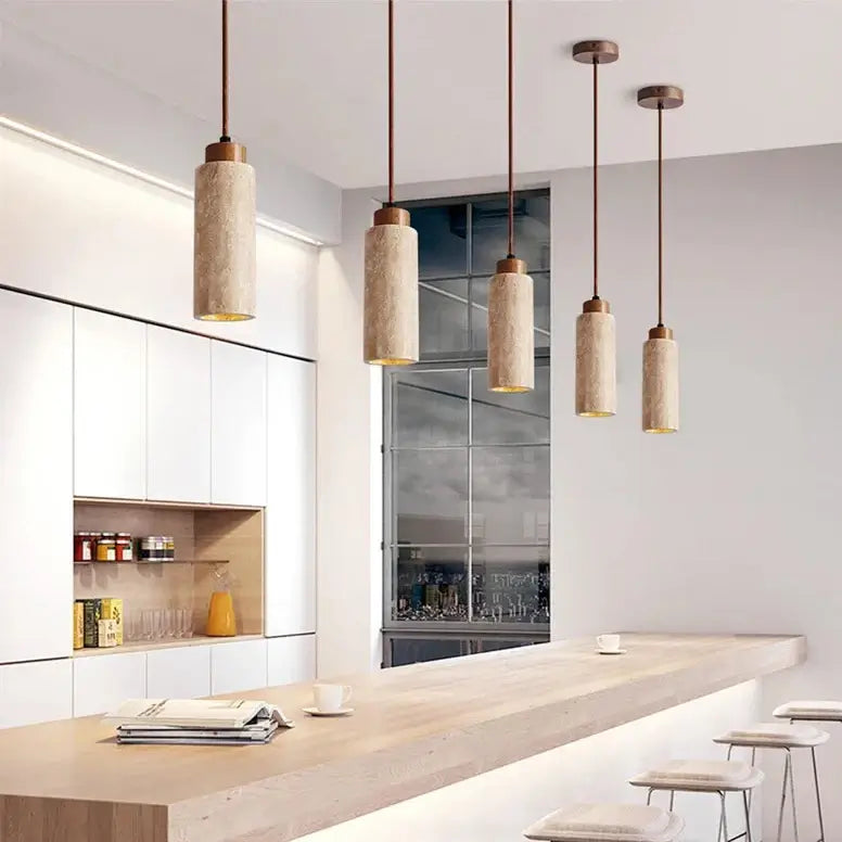 Brio Travertine Pendant Light 1