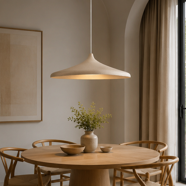 Brown Pendant Lamp Retro Restaurant Chandelier Wabi-Sabi Style Pendant Light Irregular Design Adjustable Suitable for Restaurants Living Rooms Bedrooms Hotels