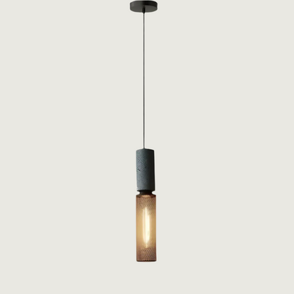 BrumaLuz - Industrial Pendant Lamp in Concrete and Metal 0