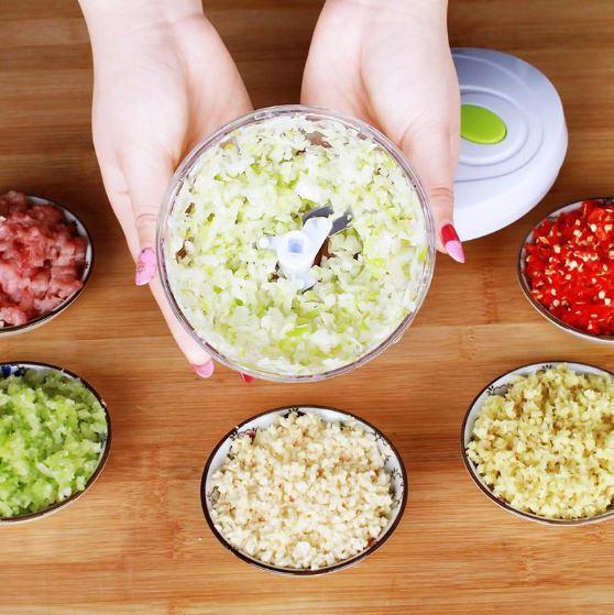 Royaleva Manual Mini Chopper for Effortless Vegetable Prep