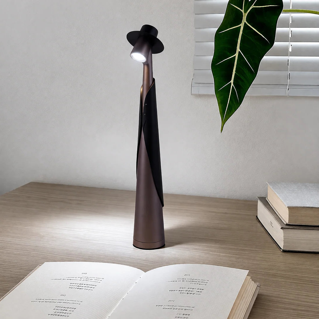 RoyaleGlow Portable Rechargeable LED Lamp | Modern Minimalist Cordless Table Light
