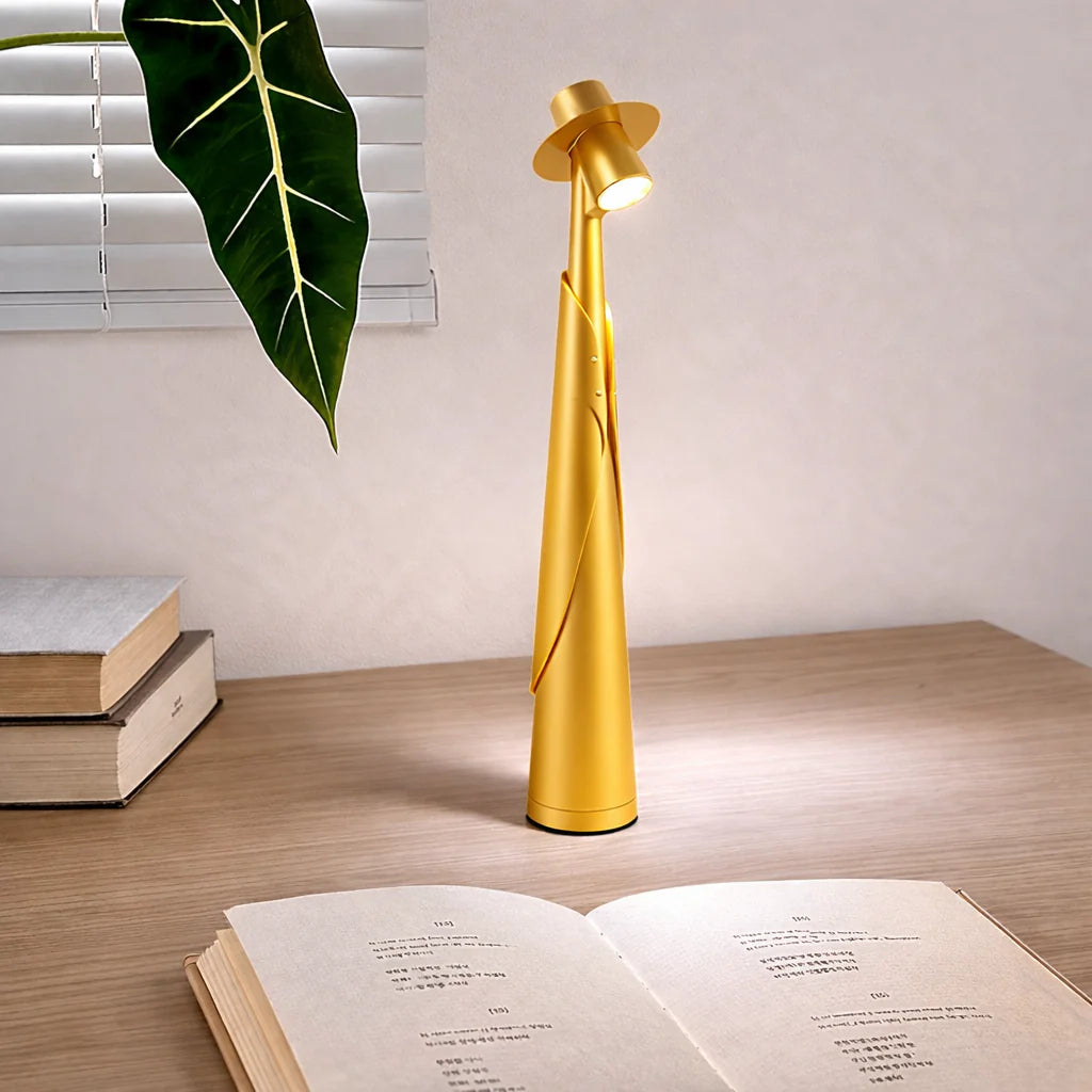 RoyaleGlow Portable Rechargeable LED Lamp | Modern Minimalist Cordless Table Light