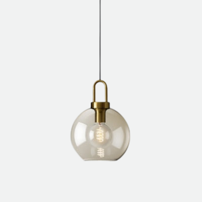 Cafe Sculpted Glass Pendant Light 10