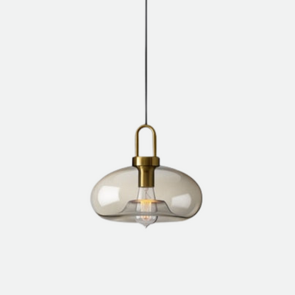 Cafe Sculpted Glass Pendant Light 12