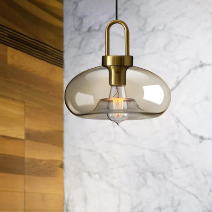 Cafe Sculpted Glass Pendant Light 2