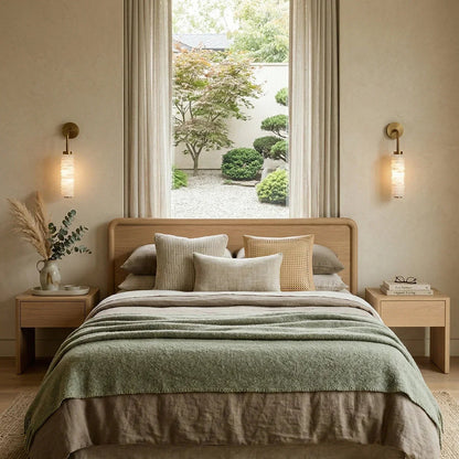 Calla Cylinder Alabaster Wall Lamp 7