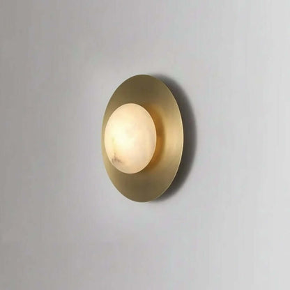 Calla Marble & Brass Wall Sconce 3
