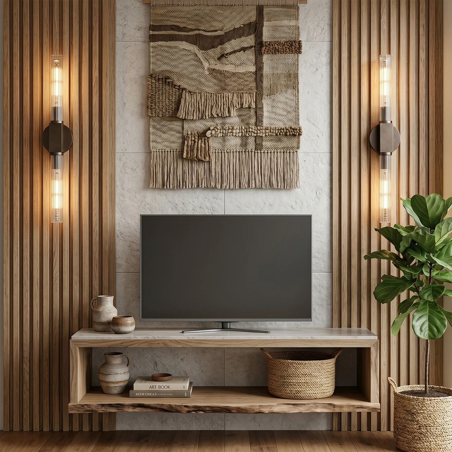 Cannellea Candlestick Linear Long Sconce 6