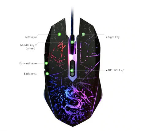 Royaleva Legendary Dragon Gaming Mouse - 3200 DPI