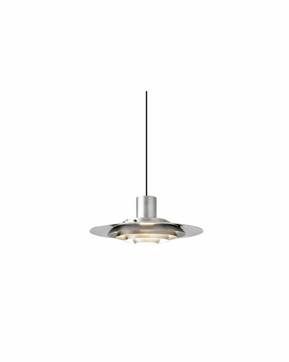 RoyaleGlow Modern Layered Aluminum Pendant Light - Contemporary Ceiling Lamp-Royale Basic