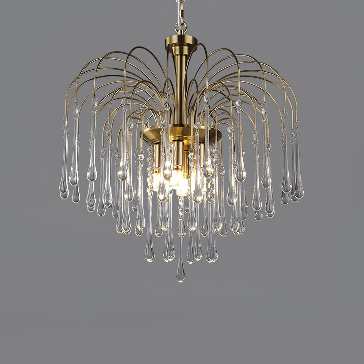 Cascade Glass Chandelier 5
