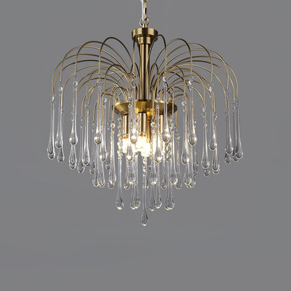 Cascade Glass Chandelier 5